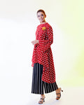 CHIFFON TOP & TROUSER- 2PC
