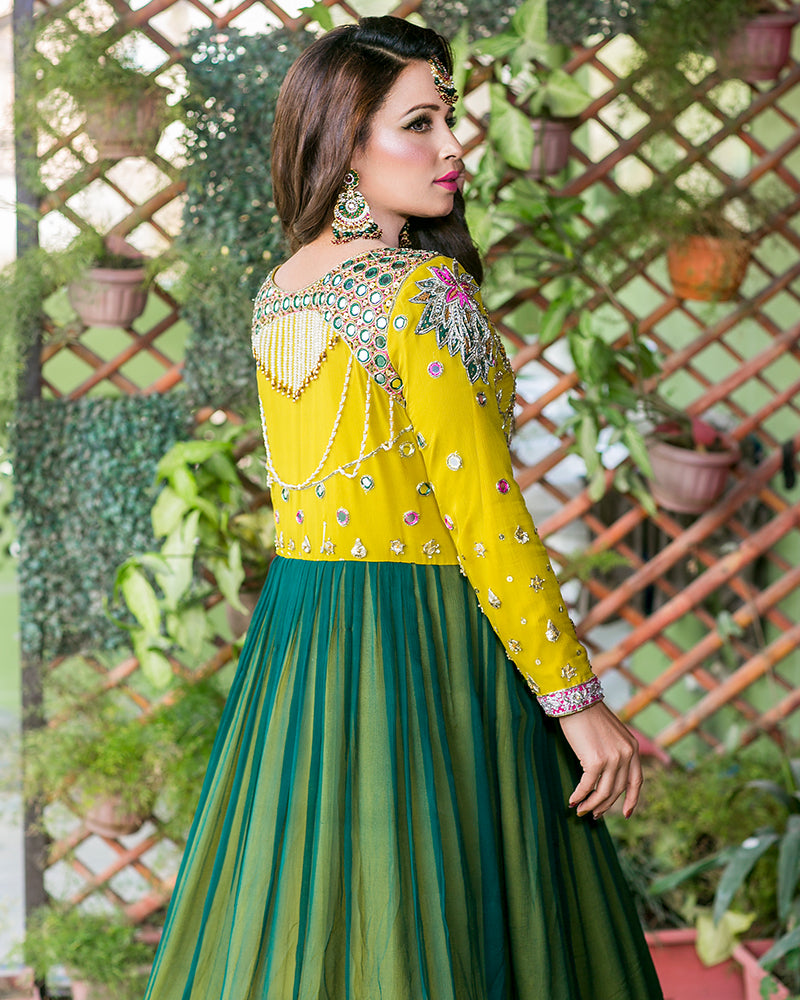 Mehndi Dress Amna Ajmal Mehndi Dress Amna Ajmal